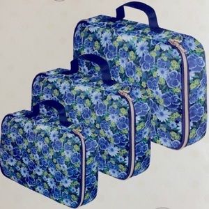 ISAAC MIZRAHI 3-PC SET Travel Packing Cubes NEW WITHOUT TAGS